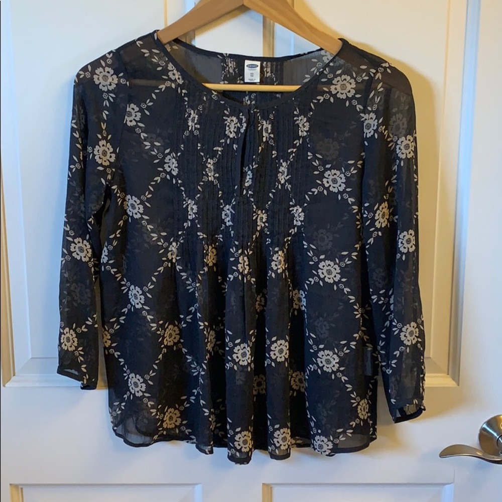 Old navy peasant blouse